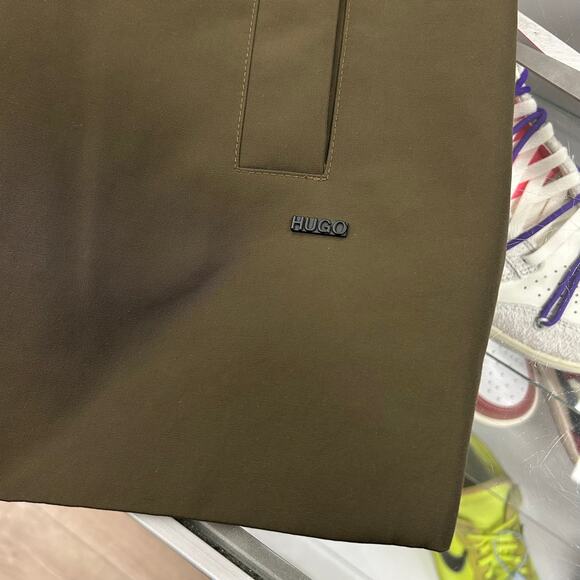 Hugo Boss Green Lonmg Trench Winter Jacket Coat size Xl B5 - Picture 3 of 9